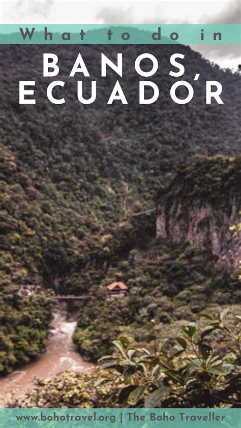 Things To Do In Banos Ecuador Travel Guide Artofit
