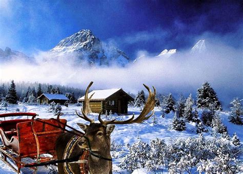 Solve Sleigh Ride Jigsaw Puzzle Online With 88 Pieces