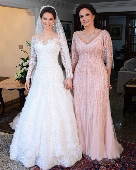 Pink V Neck Mother Of The Bride Dresses With Beading Vestido Mae