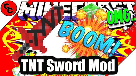 Minecraft Mods Tnt Sword Mod 1122 Youtube