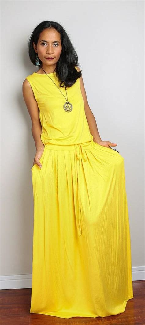 Yellow Plus Size Maxi Dress Pluslookeu Collection