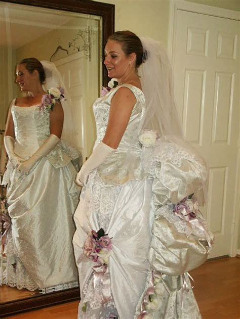 The Worst Wedding Dresses Of All Time Including Nearly Naked Brides