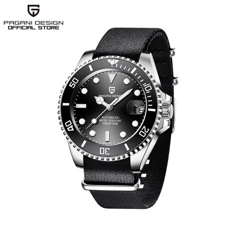 Pagani design watches, 广东省 佛山市. Pagani Design Men's Nylon Automatic Watch PD-1639 | Shopee ...