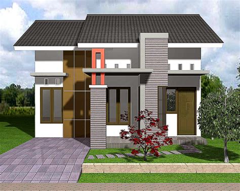 Model Rumah Minimalis Terbaru Lengkap Dengan Ukurannya Rumah Desain