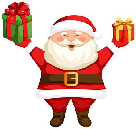 Free Lang Santa And Gingerbread Man Clipart Clipground