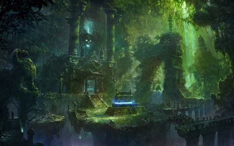 Fantasy City | Fantasy landscape, Fantasy forest, Fantasy 