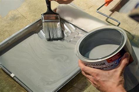 See more ideas about epoxy concrete floor, concrete floors, home. How To Paint Concrete Floors DIY Projects Craft Ideas & How To's for Home Decor with Videos ...