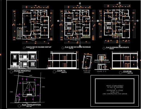 Duplex House Dwg Block For Autocad Designs Cad