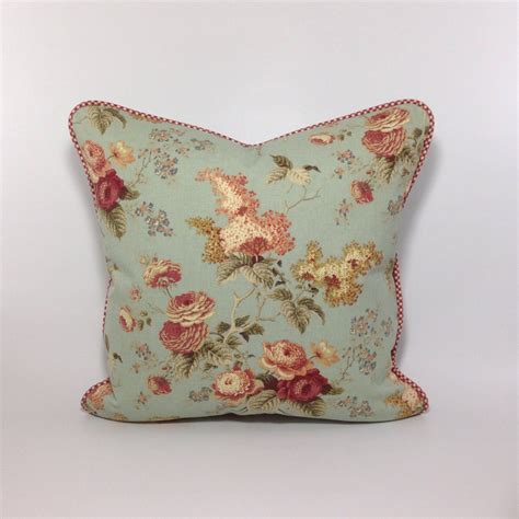 Waverly Floral Pillow Cover Martascollection On Etsy Floral Pillows