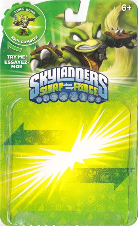 Skylanders Swap Force Stink Bomb Cover Or Packaging Material Mobygames