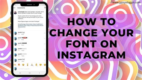 How To Change Your Font On Instagram Youtube