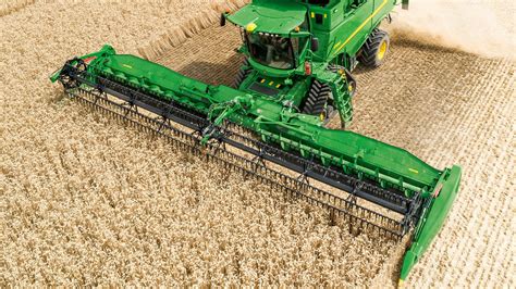 Combine Harvesters From John Deere Efficient Agricultural Technology