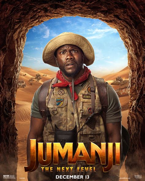 Jumanji The Next Level 2019 Poster Kevin Hart As Franklin Mouse