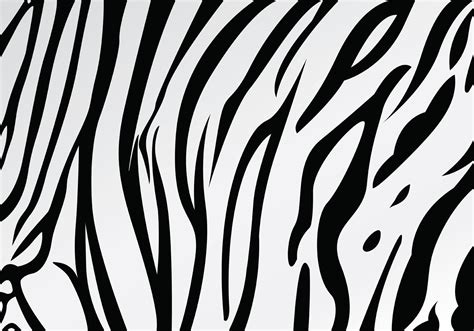 Seamless Tiger Stripe Vector Animal Skin Background Stock Vector
