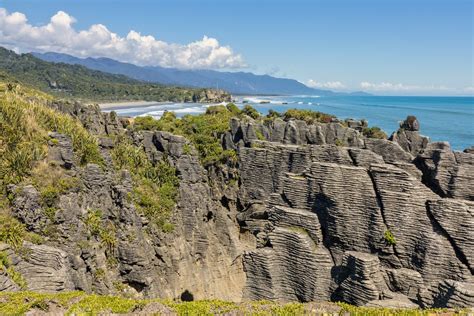 Punakaiki Pancake Rocks Blow Holes New Zealand