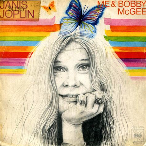 Picture Sleeve For The 1975 Re Release Of Janis Joplin S Me And Bobby