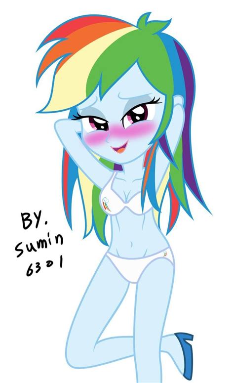 Rainbowdash Bikini By Sumin6301 On Deviantart Mlp Equestria Girls