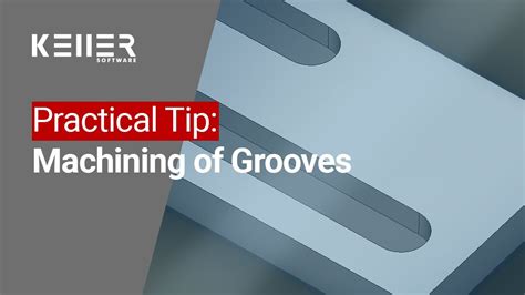 Practical Tip Machining Of Grooves Youtube