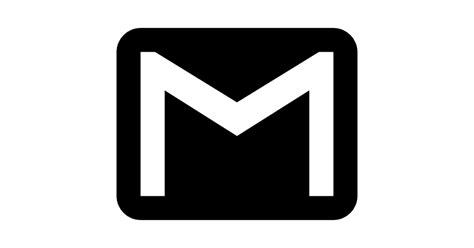 70 Gmail Logo Png Black And White Free Download 4kpng