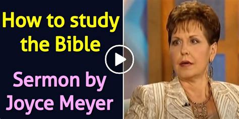 Joyce Meyer July 18 2020 Watch Sermon How To Study The Bible