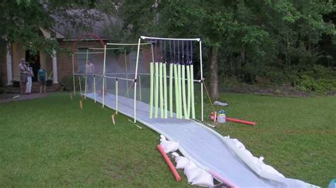 When used as directed, slip 'n slides can be a fun and safe diversion, though that still hasn't stopped the product from being stigmatized. Homemade Slip n' Slide for Valor's Birthday - YouTube