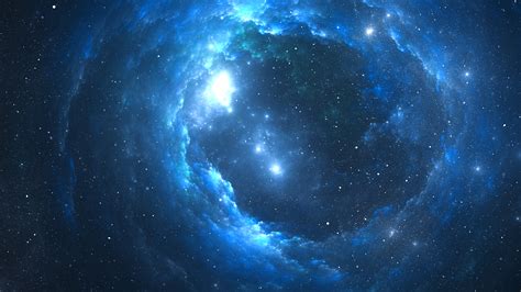 X Sky Blue Nebula K K Hd K Wallpapers Images Backgrounds