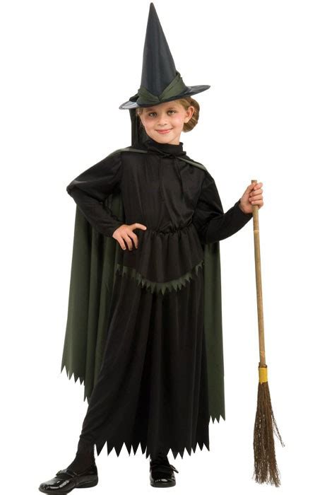 Childs Wicked Witch Costume The Wizard Of Oz Candy