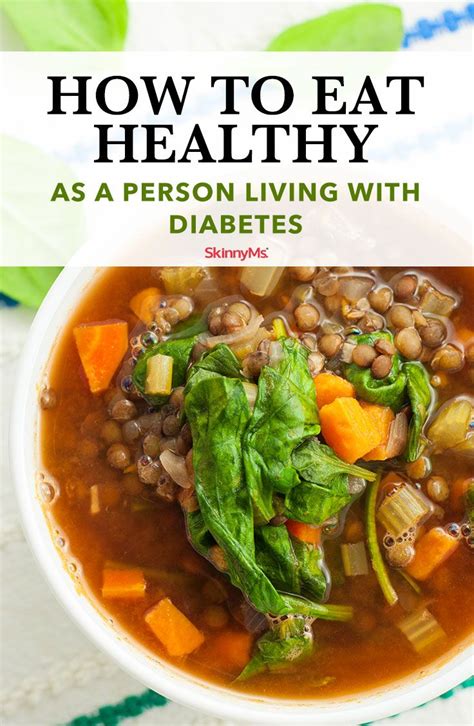 Here's help getting started, from meal planning to counting carbohydrates. How to Eat Healthy as a Person Living with Diabetes ...