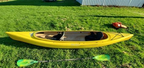 Old Town Otter 2 Person Tandem Kayak Includes Paddle And Life Jackets
