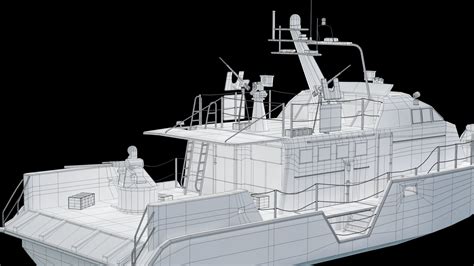 Mark Vi Patrol Boat 3d Model 119 3ds Dae Fbx Obj Stl Blend