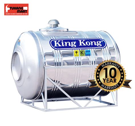 Got label on the surface? ZR0160 (1800L/400gal) Horizontal KING KONG S/STEEL WATER ...