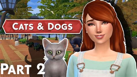 Becoming A Vet The Sims 4 Cats And Dogs Part 2 Youtube