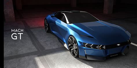 Ford Mustang Mach Gt Rendering Shows The All Electric Mustang People