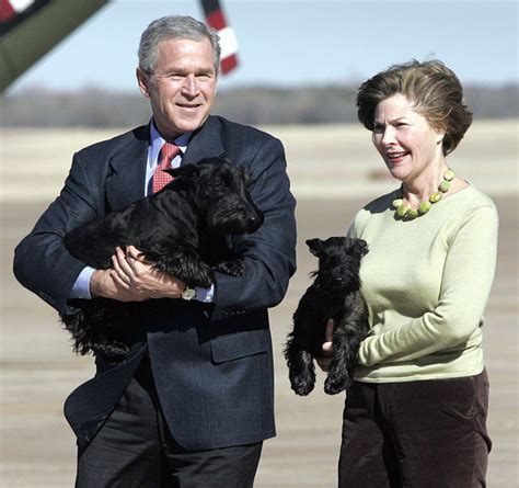 Back in 1992, when george bush sr. President George W. Bush's Dog Barney Passes Away