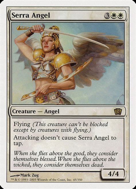 Serra Angel · Eighth Edition 8ed 45 · Scryfall Magic The Gathering