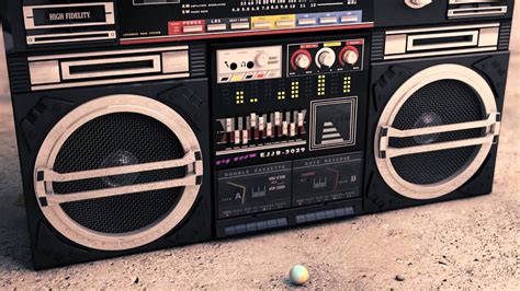 Collection of the best cassette wallpapers. Going 3d 80's Boombox - YouTube