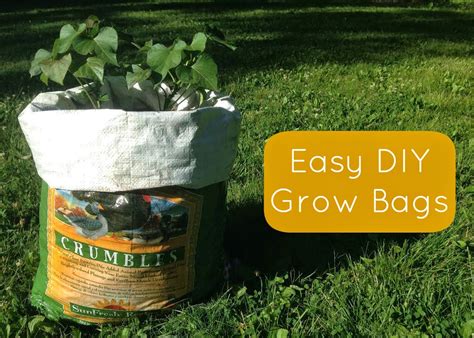 I've never used grow bags before, but i've been wanting to try it and ran out of pots in this size range. Linn Acres Farm: DIY Grow Bags