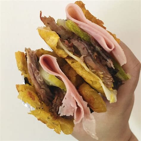 Cuban Tostones Sandwiches Whole30 Paleo A Dash Of Dolly Recipe Sandwiches Food Paleo