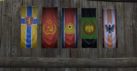 Faction Banners Re Done Image The Red Wars Mod For Mount Blade