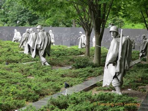 Korean War Veterans Memorial Washington Dc Seems Like A Place To