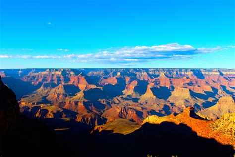 Overview Of The Landscape At Grand Canyon National Park Arizona Image