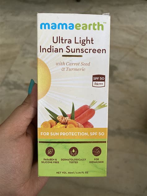 Mamaearth Ultra Light Indian Sunscreen SPF 50 PA Reviews