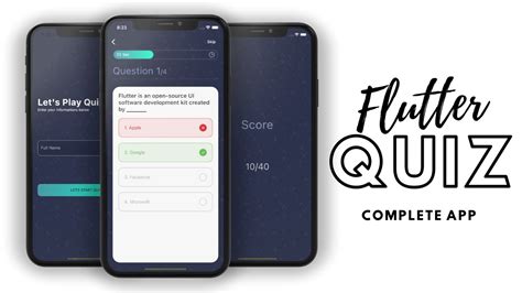 A Quiz App Developed In Flutter