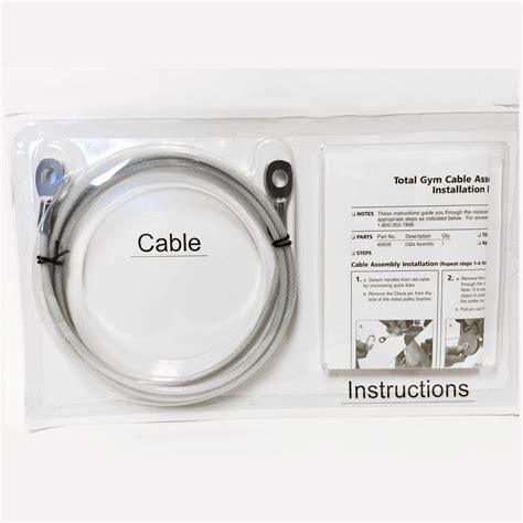 Total Gym Cable Replacement Official Total Gym Replacement Parts