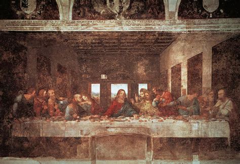 The Last Supper 15th Century Painting By Leonardo Da Vinci Fine Art