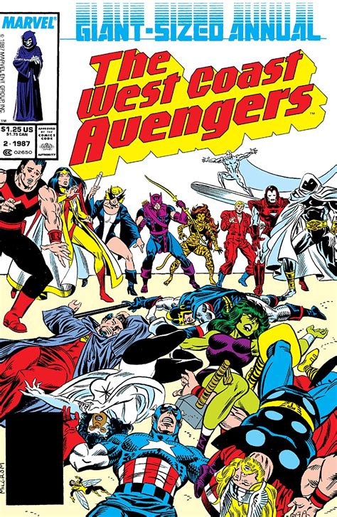 West Coast Avengers Annual Vol 1 2 Marvel Database Fandom Powered