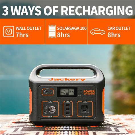 Jackery Explorer 550 Outdoor Portable Power Station Solar Battery