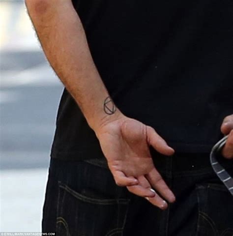 ant mcpartlin looks happy and healthy as he reveals new wrist tattoo daily mail online