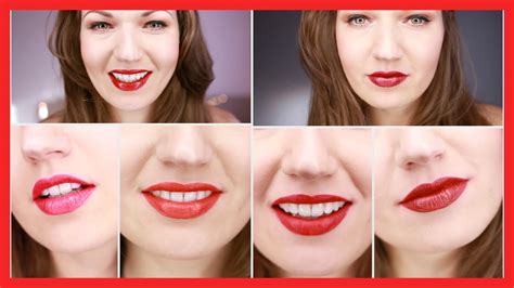 Best Red Lipsticks ★ All Skin Tones Youtube