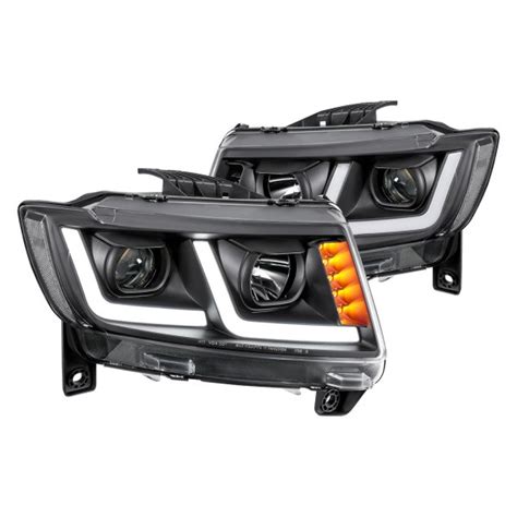Lumen® Jeep Grand Cherokee With Factory Halogen Headlights 2011 Black